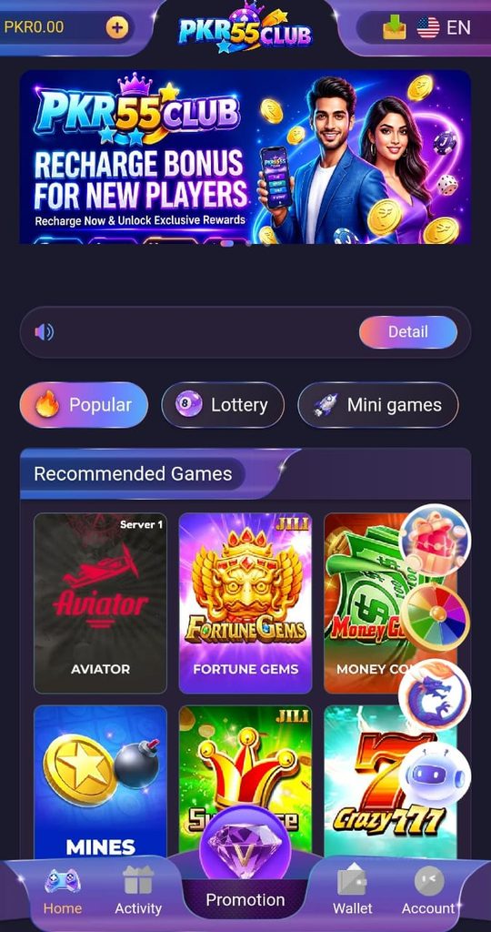 PKR555 Game